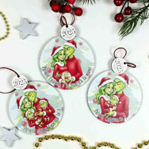 Glob personalizat Primul Crăciun în 3 – Grinch | Cadou