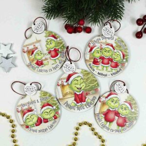 Glob personalizat Primul meu Crăciun – Grinch | Cadou