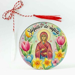 Mărțișor personalizat pentru profesoara de religie, cadou creștin de 1 Martie