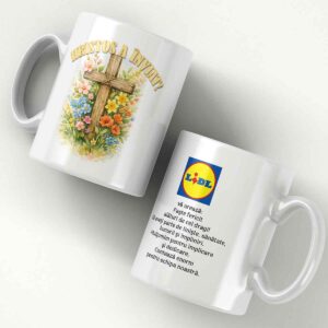 cana personalizata Paste cadou corporate cu logo Dedaruit